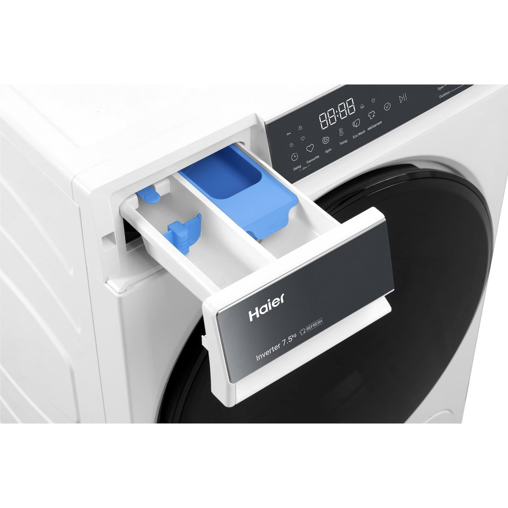 Haier HWF75KW1 300 Series 7.5kg Front Load Washer (White)
